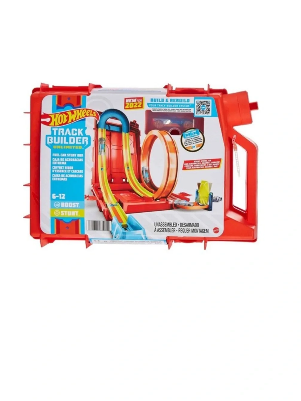 Hot Wheels Track Builder Fuel Can Stunt Box